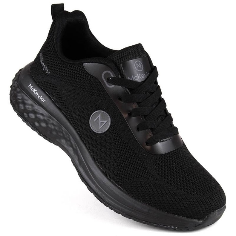 McKeylor JAN292 chaussures de sport, noires le noir