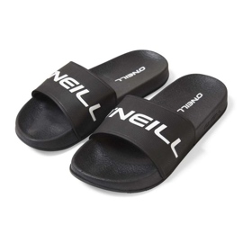 ONeill O'Neill Logo Slides 92800430235 tongs noir
