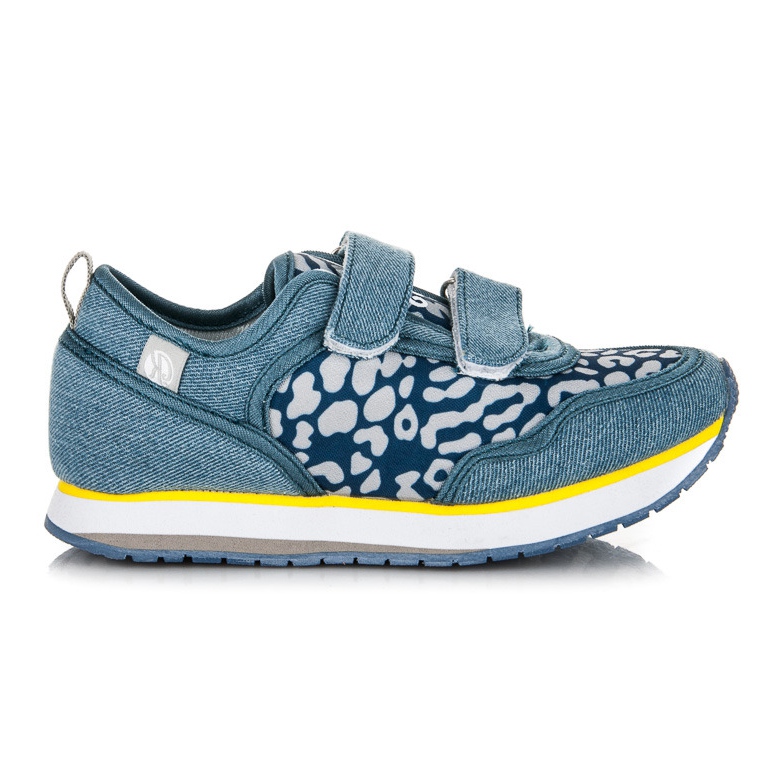 Kylie Baskets en denim bleu