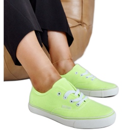 Baskets classiques Erla citron vert