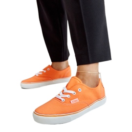 Baskets Erla classiques orange