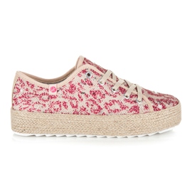 Kylie Baskets stylées à paillettes multicolore