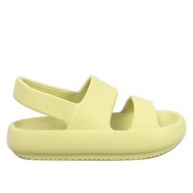 Sandales en mousse Rickett vertes