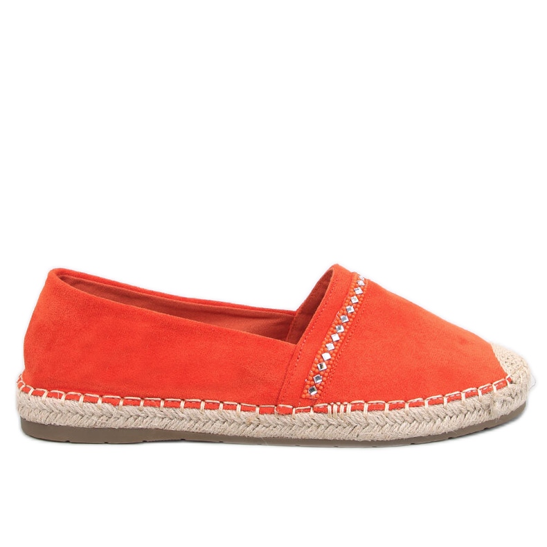 Espadrilles femme Etance Orange