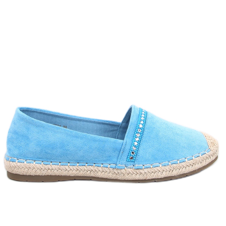 Espadrilles femme Etance Bleu
