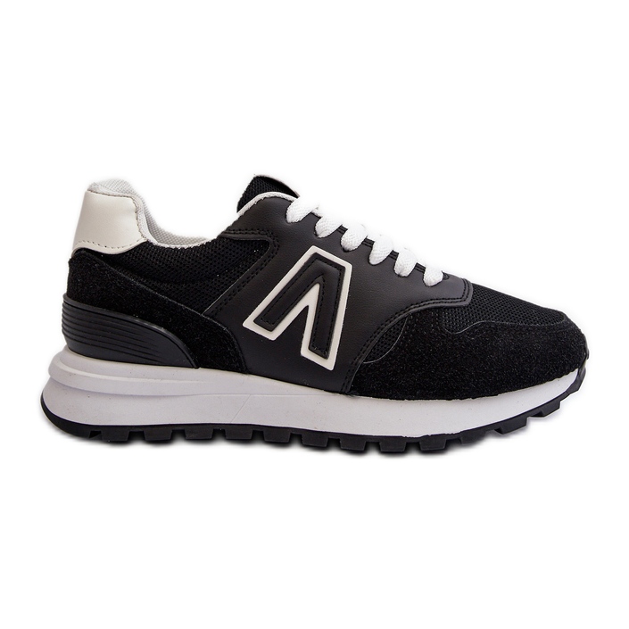 Baskets Femme Chaussures De Sport Noir Daisee le noir
