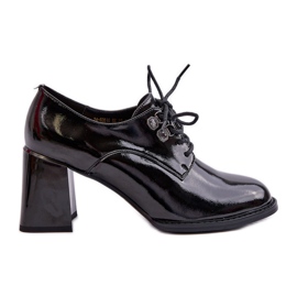 Vinceza Chaussures à talons hauts laquées pour femmes Nelione noires le noir Vinceza Chaussures à talons hauts laquées pour femmes Nelione noires le noir