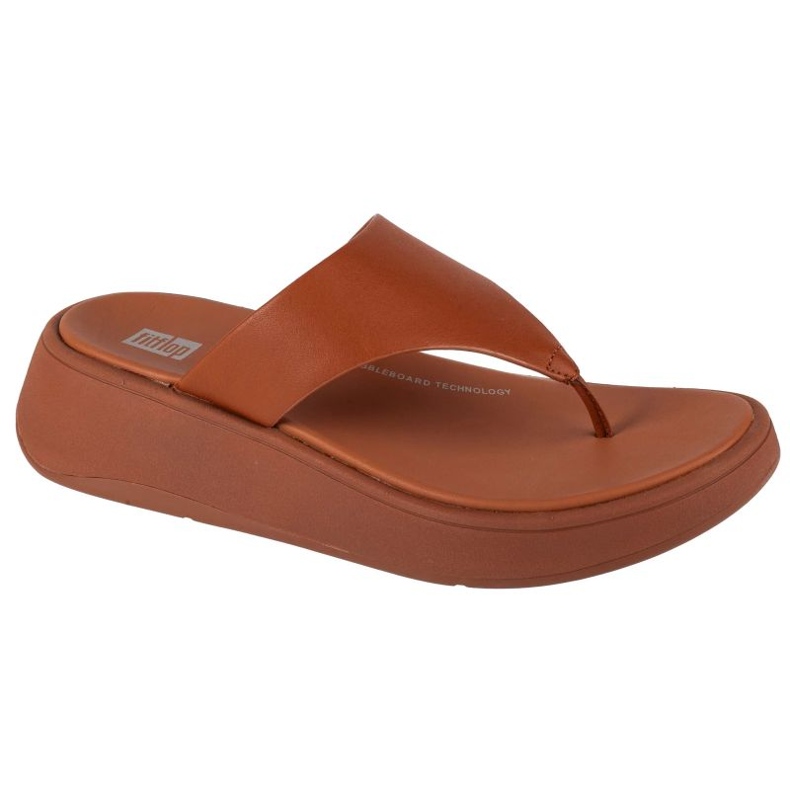Tongs FitFlop F-Mode FW4-592 brun