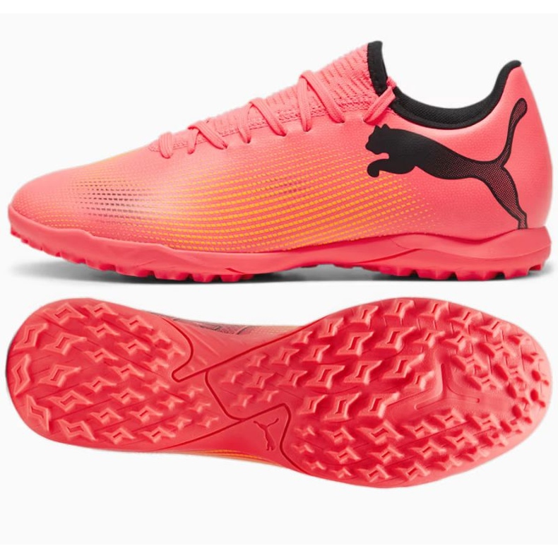 Chaussures de football Puma Future 7 Play Tt 107726-03 rose
