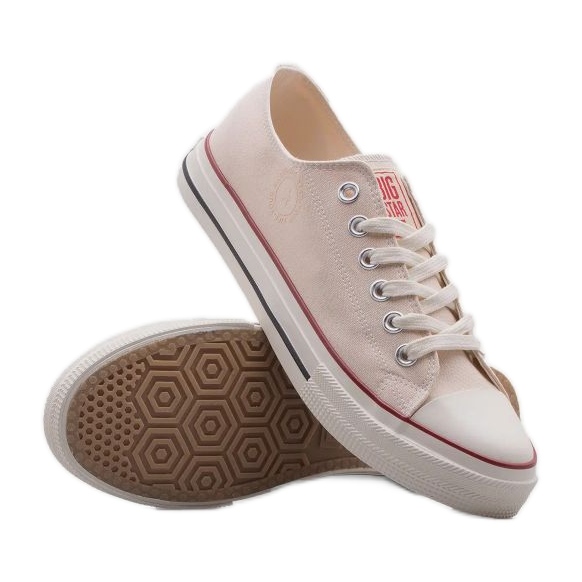 Baskets Big Star M NN174100 beige
