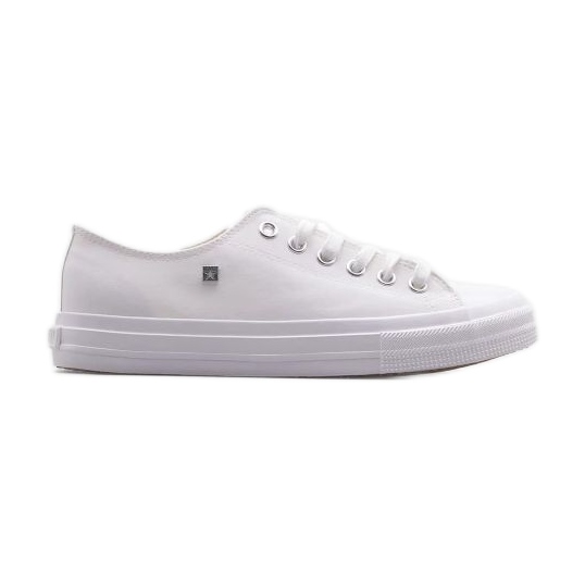 Baskets Big Star M NN174111 blanche