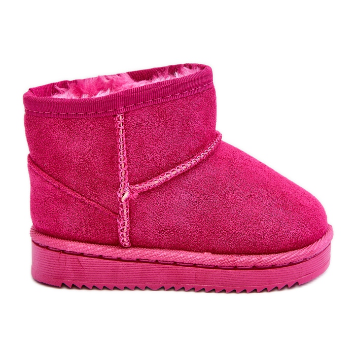 Bottes de Neige Isolées Enfant Fuchsia Gooby rose