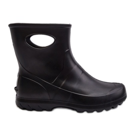 Bottines En Caoutchouc Imperméables Femme LEMIGO Garden 752 Noir