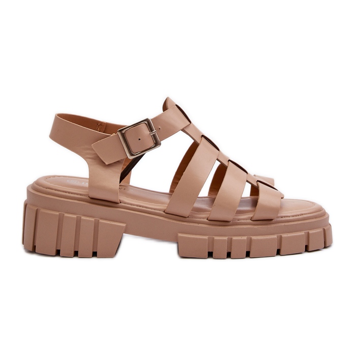 Sandales Roman Femme Beige Rosarose