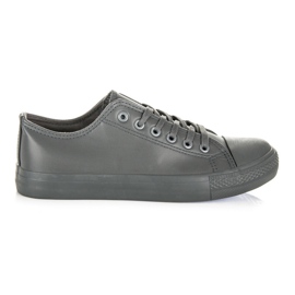 Baskets gris foncé