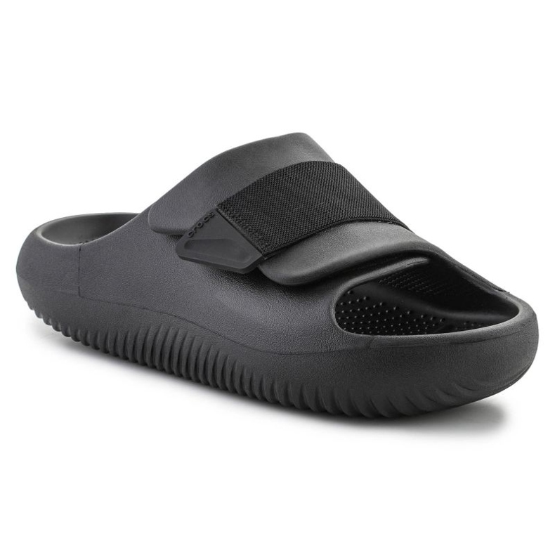 Tongs Crocs Mellow Luxe Recovery Slide 209413-001 le noir