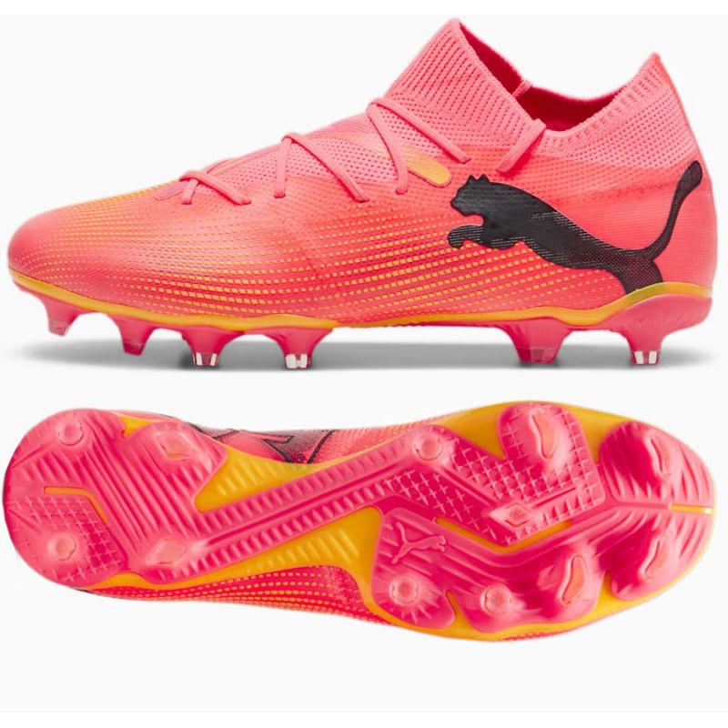 Chaussures de football Puma Future 7 Match FG AG rose