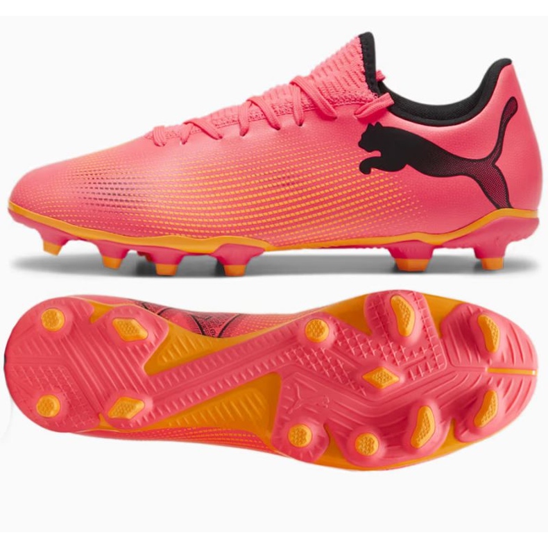 Chaussures de football Puma Future 7 Play FG/AG M 107723-03 rose