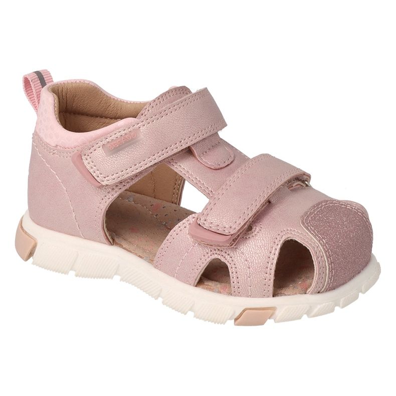 Sandales Velcro de Befado Girls 170p081 Pink rose