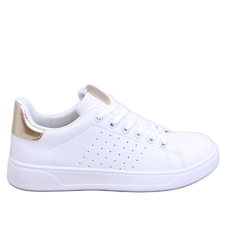 Baskets femme Helary BLANC/OR blanche Baskets femme Helary BLANC/OR blanche