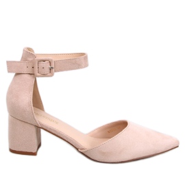 Escarpins à petit talon Dacrem Beige Escarpins à petit talon Dacrem Beige