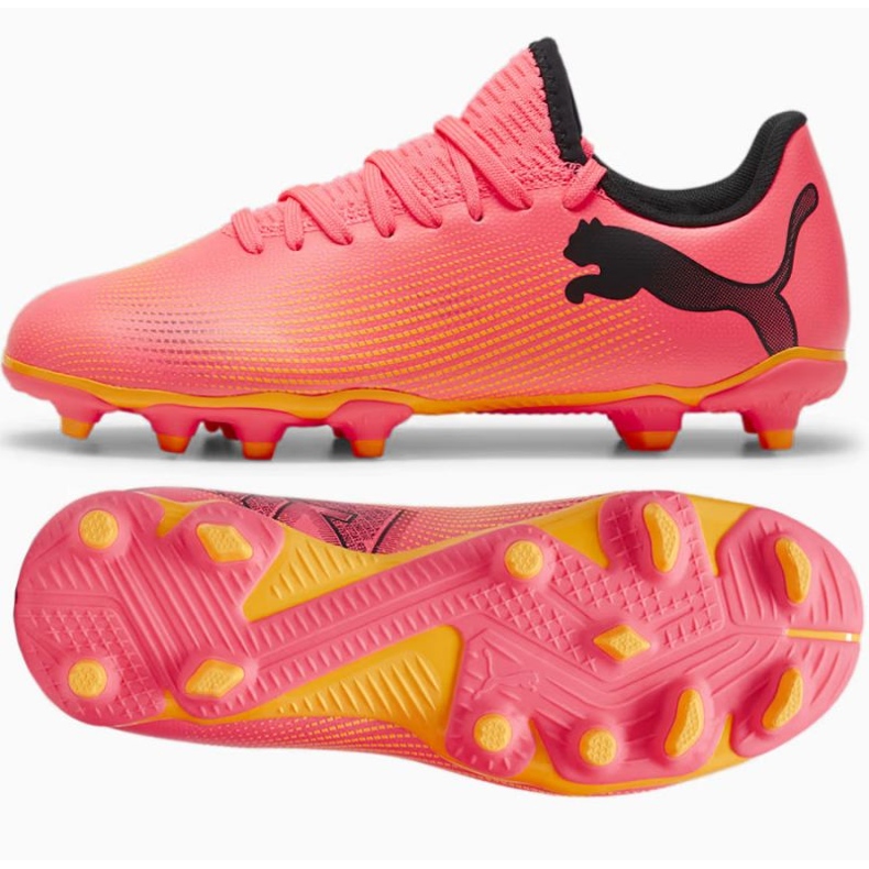 Puma Future 7 Play FG/AG chaussures 107734 03 rose Puma Future 7 Play FG/AG chaussures 107734 03 rose