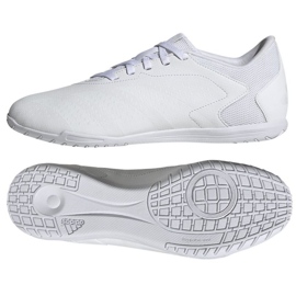 Chaussures Adidas Predator Accuracy.4 In FZ6117 blanche Chaussures Adidas Predator Accuracy.4 In FZ6117 blanche