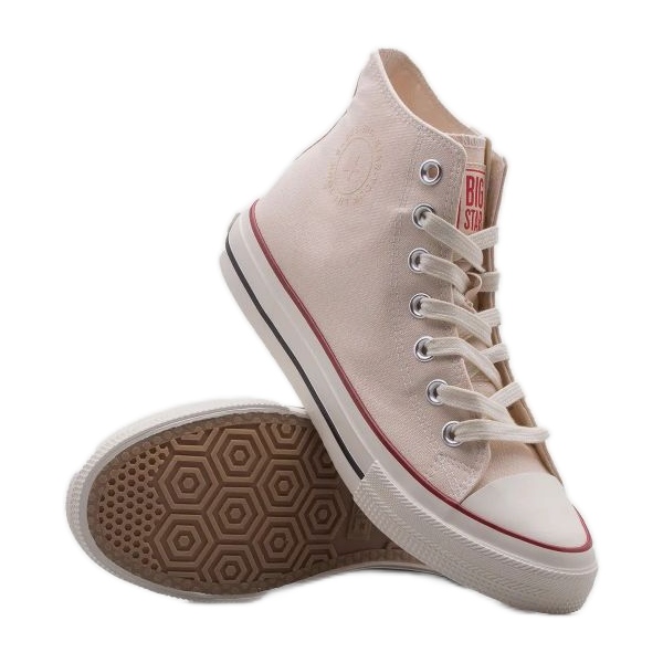 Baskets Big Star W NN274278-801 beige