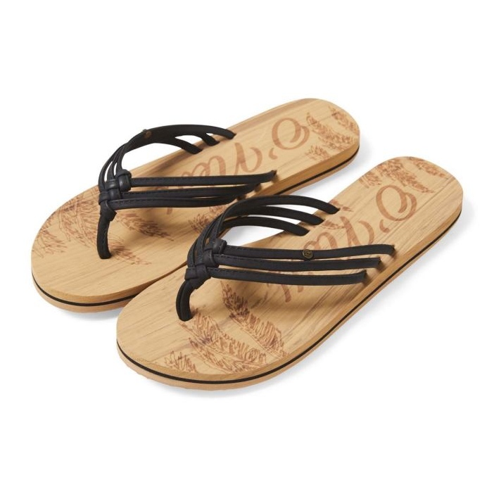 ONeill O'Neill Ditsy sandales 92800430090 tongs le noir ONeill O'Neill Ditsy sandales 92800430090 tongs le noir