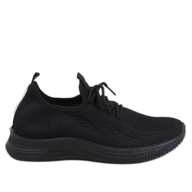 Brisson Allblack chaussures de sport chaussettes noir