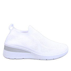 Bayol Baskets compensées chaussettes blanches