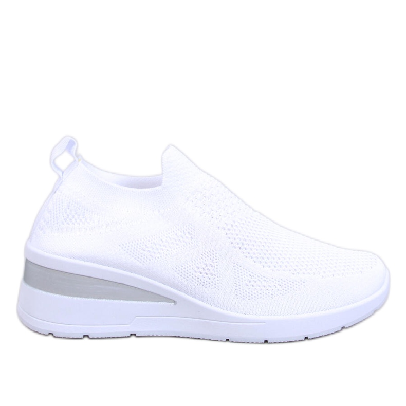 Bayol Baskets compensées chaussettes blanches