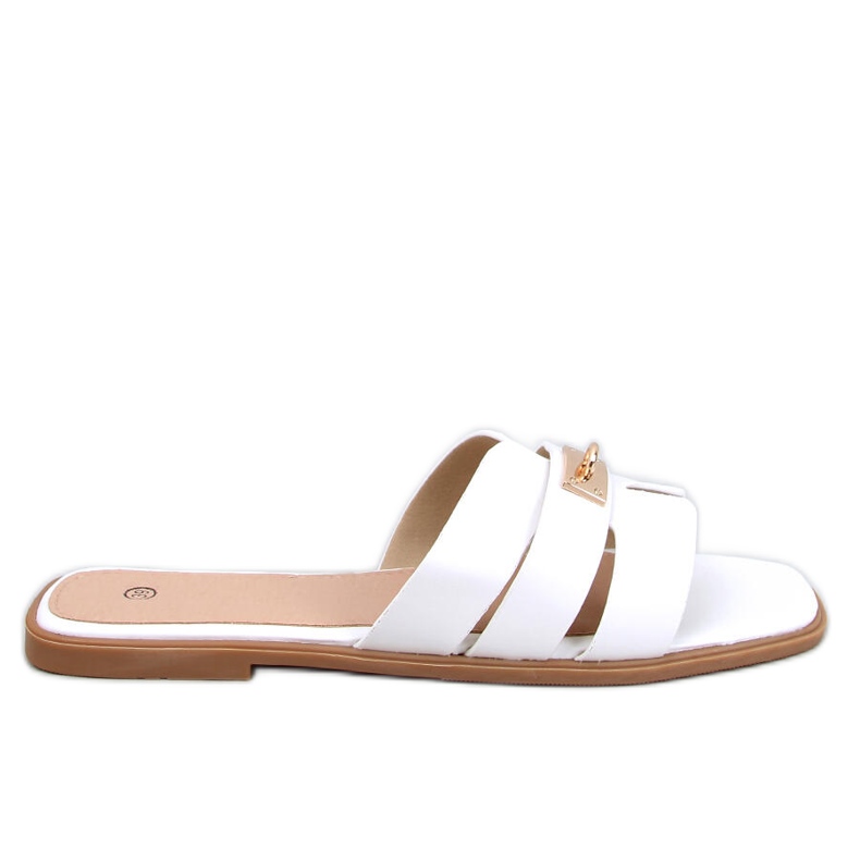 Tongs femme Daudi blanches