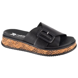 Rieker Flip-Flops W W0803-00 tongs le noir