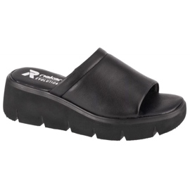 Rieker Flip-Flops W W1551-00 tongs le noir