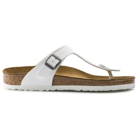 Birkenstock tongs Gizeh Bs 0745531 blanc