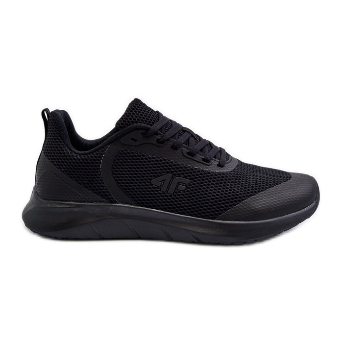 Chaussures de sport pour hommes 4F 4FMM00FSPOM026 noir le noir