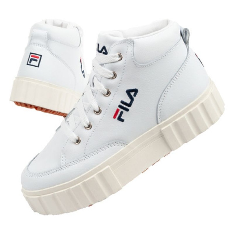 Chaussures Fila Sandblast FFW018710004 blanche Chaussures Fila Sandblast FFW018710004 blanche