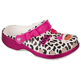 Crocs Lol Surprise Diva Girls Classic Sabot 209465-100 blanc