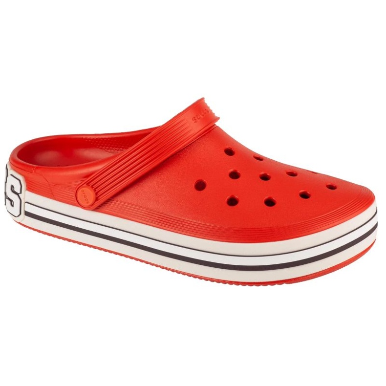Crocs Off Court Logo Sabot 209651-625 rouge Crocs Off Court Logo Sabot 209651-625 rouge