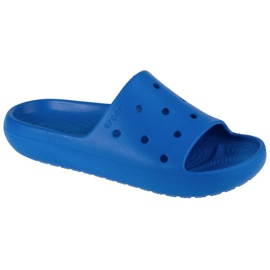 Tongs Crocs Classic Slide V2 209401-4KZ bleu bleu