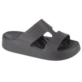 Tongs Crocs Gataway Platform H-Strap 209409-001 noir