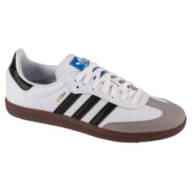 Chaussures Adidas Originals Samba Vegan H01877 blanc