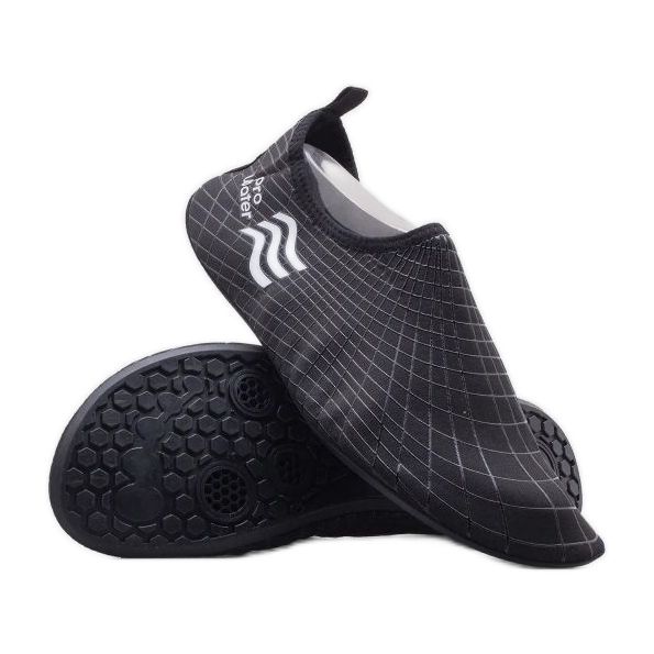 Chaussures aquatiques Prowater PRO-24-48-054M le noir le noir