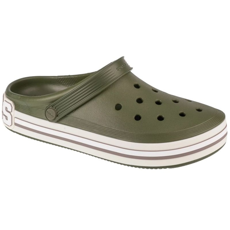 Tongs Crocs Off Court Logo Clog 209651-309 vert