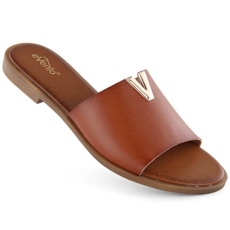 EVento W EVE444B tongs à talon bas, marron brun