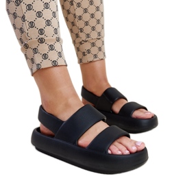 Sandales Attiana noires le noir