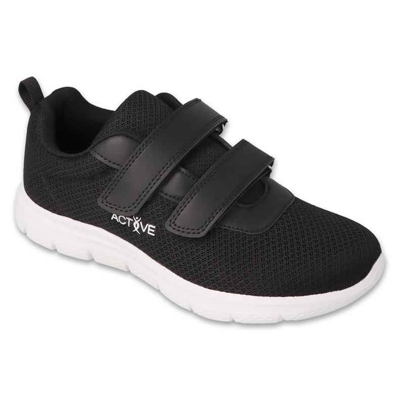Dr.ORTO Befado chaussures de sport pour femmes avec fermeture velcro 517D023 noir le noir
