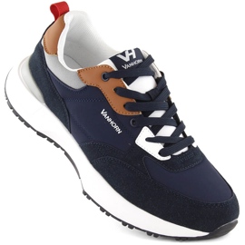 Chaussures de sport softshell homme, bleu marine, Vanhorn 93301 Chaussures de sport softshell homme, bleu marine, Vanhorn 93301