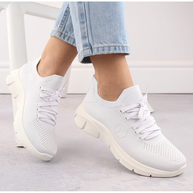 Chaussures de sport blanches pour femmes Potocki BK01303